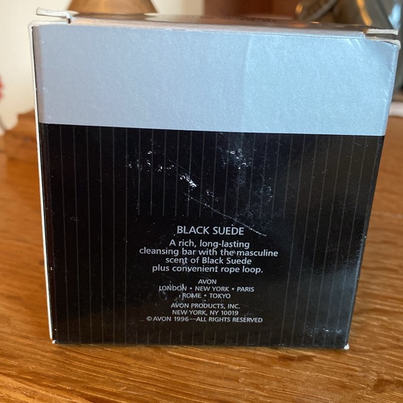 NWT Avon black suede soap on a rope - Picture 3 of 5